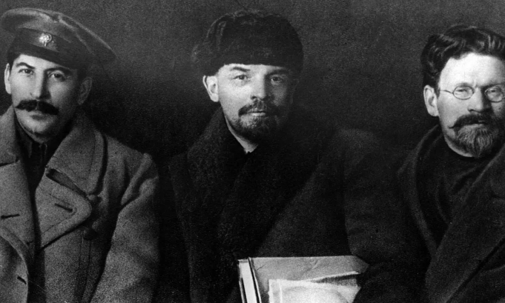 Stalin, Lenin, Trotzky