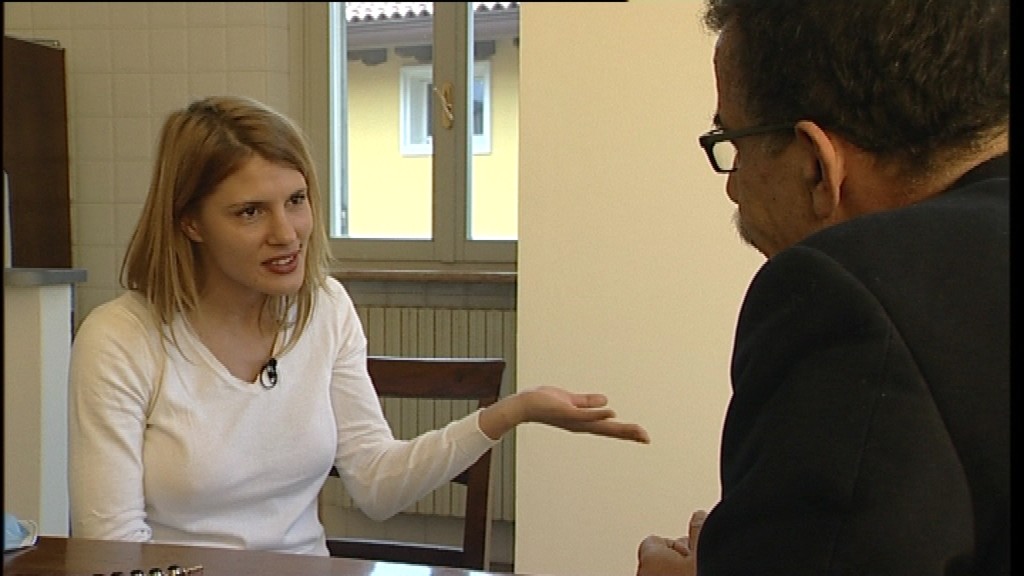 Nadia Macrì intervistata da Sandro Ruotolo